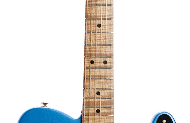 LSL Instruments T Bone One Americana Limited Lake Placid Blue Metallic #6291 LSL Instruments T Bone One Americana Limited Lake Placid Blue Metallic #6291