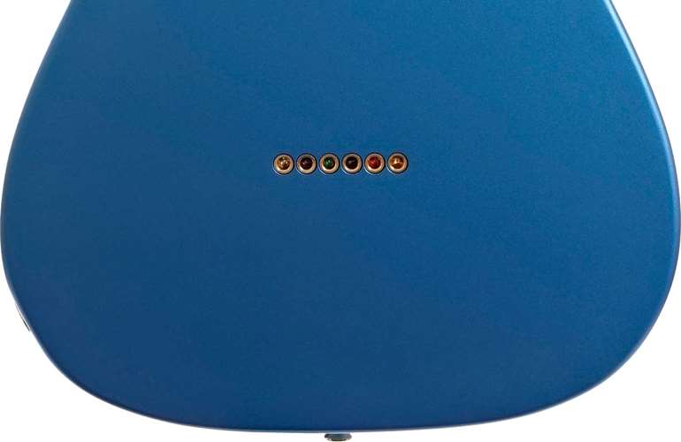 LSL Instruments T Bone One Americana Limited Lake Placid Blue Metallic (Ex-Demo) #6290 LSL Instruments T Bone One Americana Limited Lake Placid Blue Metallic (Ex-Demo) #6290