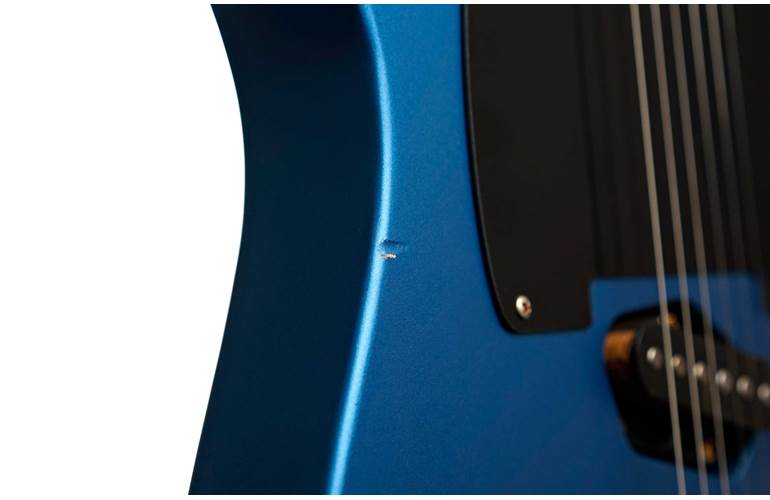 LSL Instruments T Bone One Americana Limited Lake Placid Blue Metallic (Ex-Demo) #6290 LSL Instruments T Bone One Americana Limited Lake Placid Blue Metallic (Ex-Demo) #6290