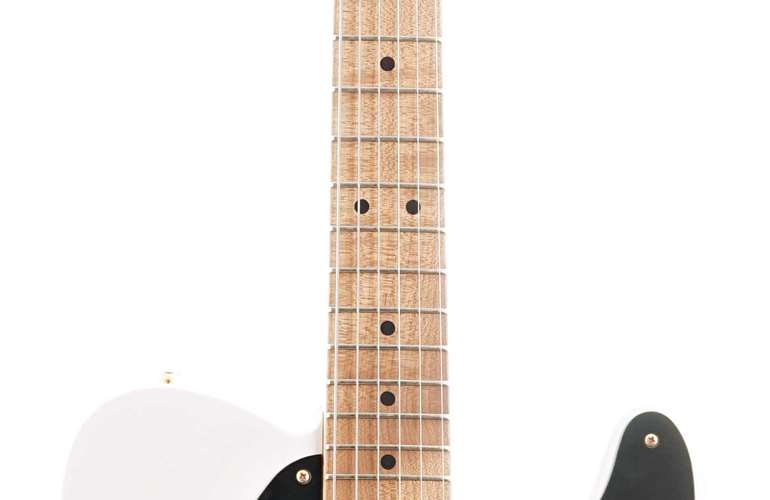 LSL Instruments T Bone One Americana Limited White Pearl Metallic (Ex-Demo) #6393 LSL Instruments T Bone One Americana Limited White Pearl Metallic (Ex-Demo) #6393