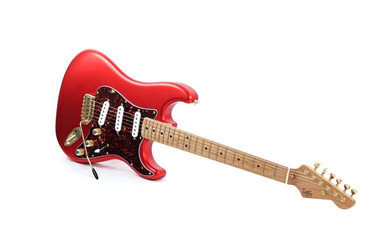 LSL Instruments Saticoy Americana Limited Candy Apple Red (Nearly New) #6294 LSL Instruments Saticoy Americana Limited Candy Apple Red (Nearly New) #6294