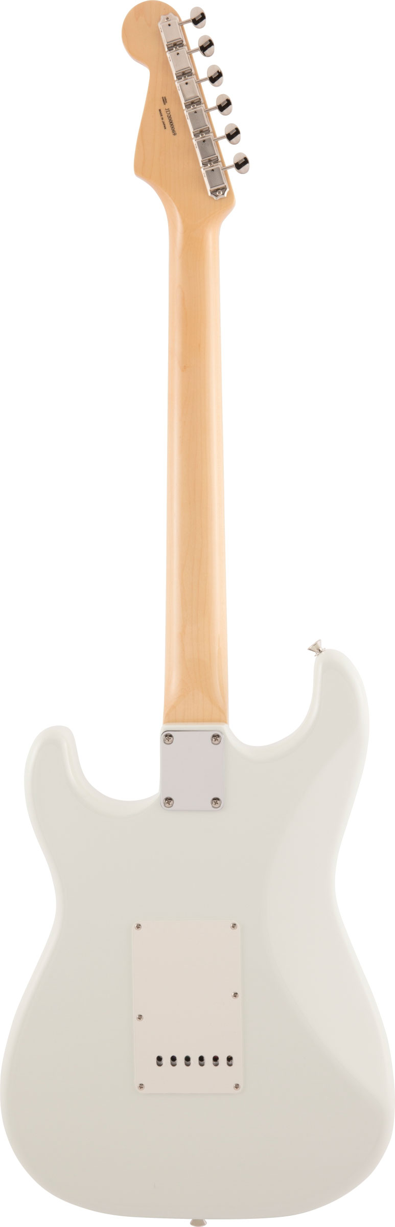 Fender guitarguitar UK Exclusive Made in Japan Traditional II 60s Stratocaster Olympic White Rosewood Fingerboard