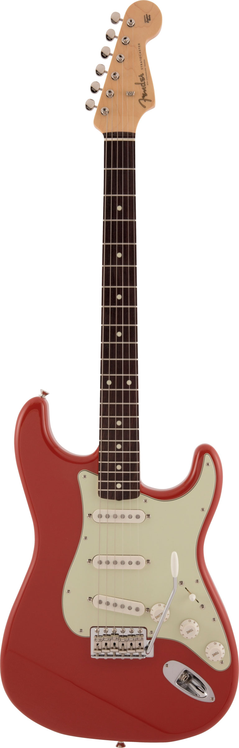 Fender guitarguitar UK Exclusive Made in Japan Traditional II 60s  Stratocaster Fiesta Red Rosewood Fingerboard