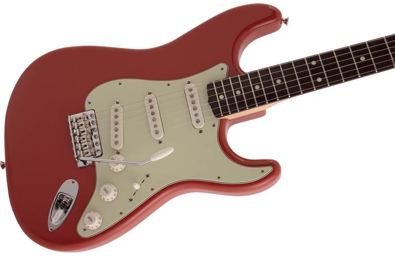 Fender guitarguitar UK Exclusive Made in Japan Traditional II 60s Stratocaster Fiesta Red Rosewood Fingerboard Fender guitarguitar UK Exclusive Made in Japan Traditional II 60s Stratocaster Fiesta Red Rosewood Fingerboard