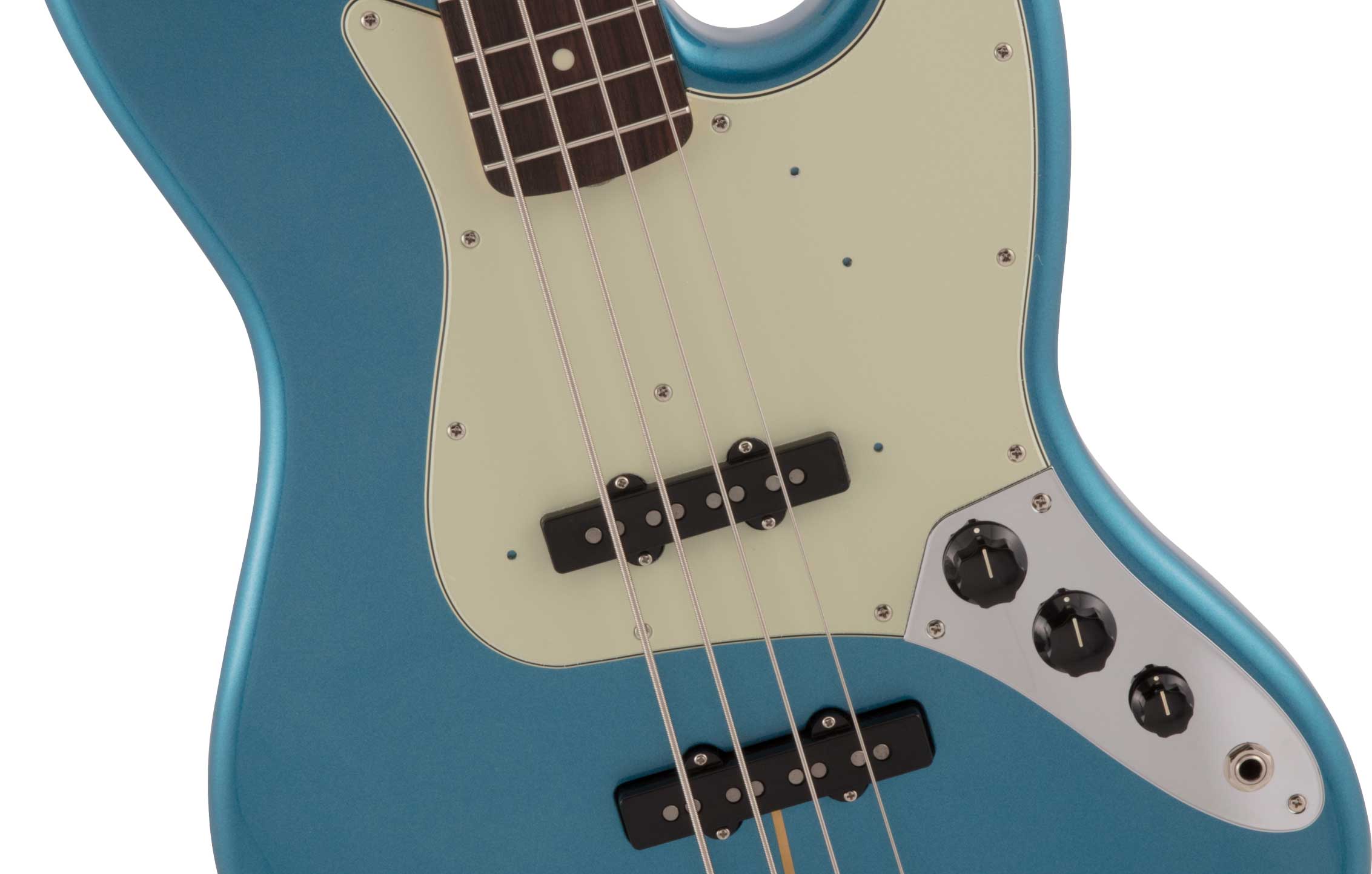 Fender guitarguitar UK Exclusive Japan Traditional II 60 Jazz Bass Lake  Placid Blue Rosewood Fingerboard