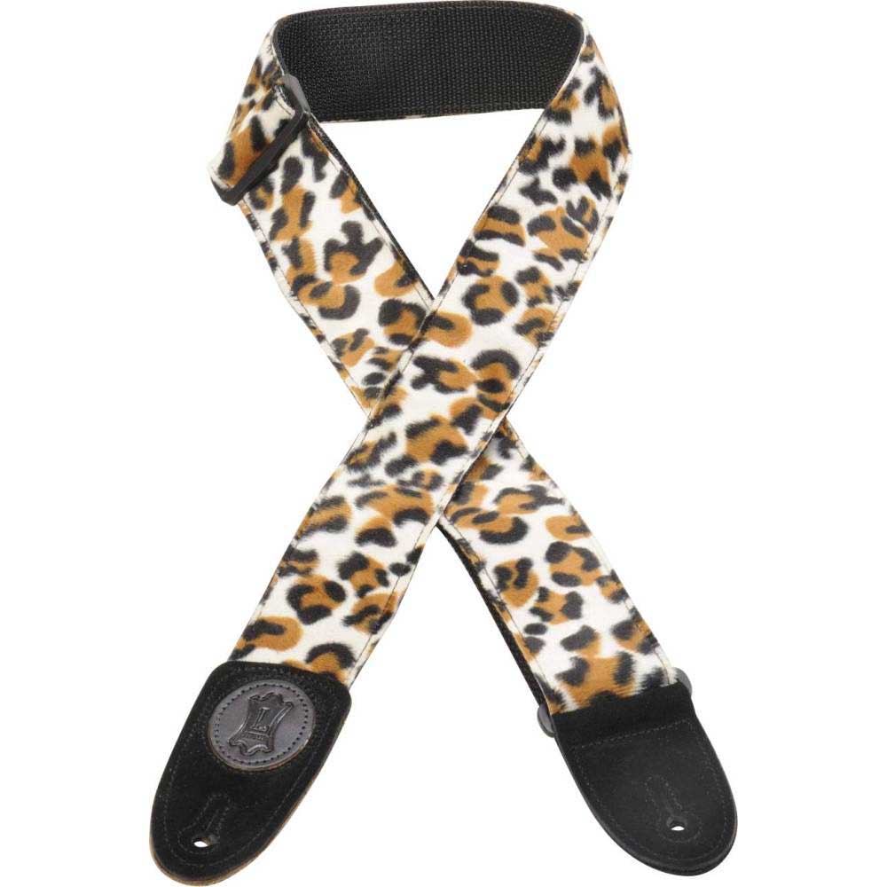 Levy's Faux Fur Poly Back Leather Ends 2 Inch Tri Glide Lynx