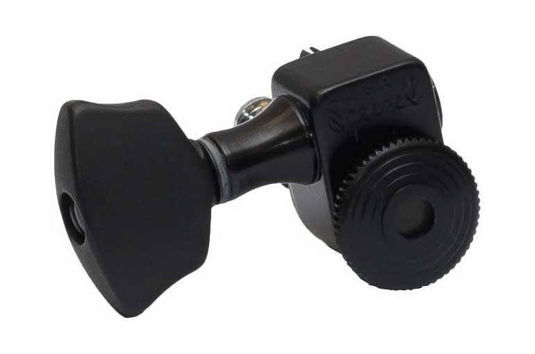 Sperzel 3 + 3 Trim Lock Black Machine Heads