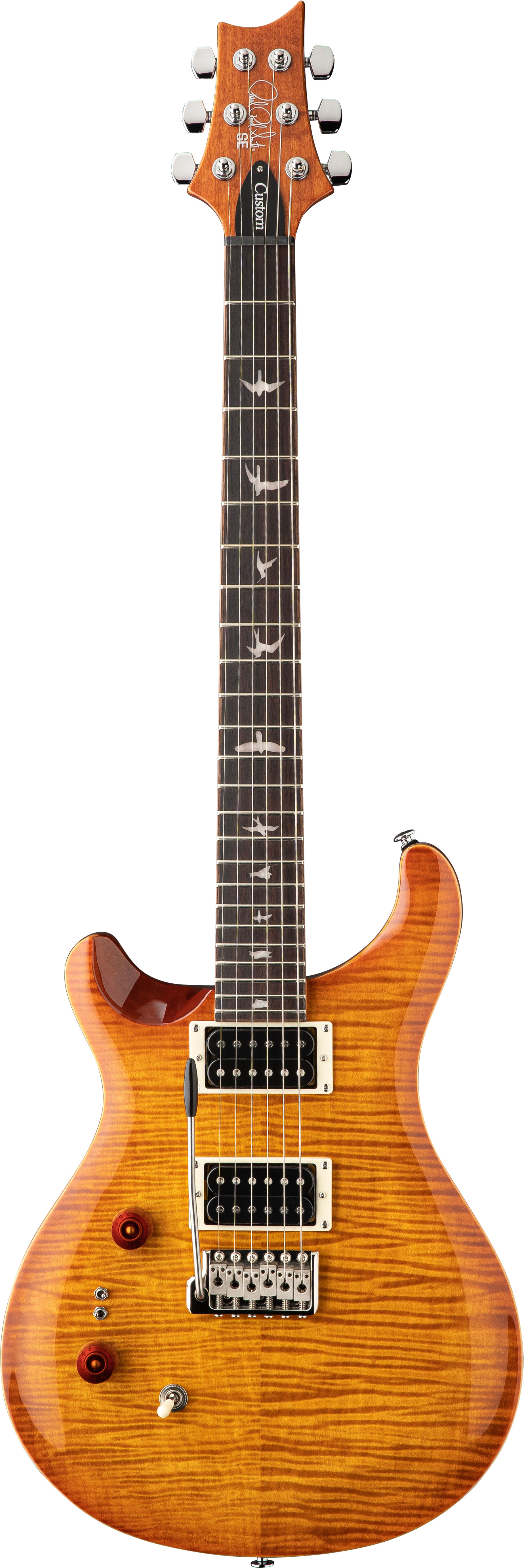 PRS SE Custom 24-08 Vintage Sunburst Left Handed | guitarguitar