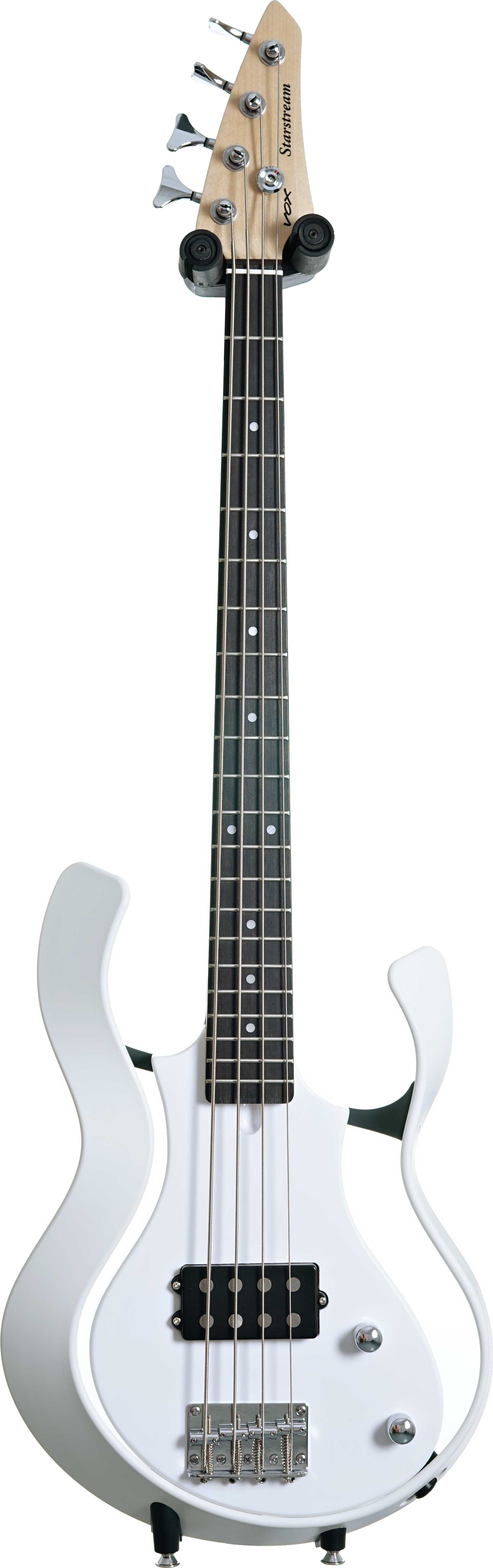 Vox Starstream Short Scale Bass Guitar 1H Humbucker White (Ex-Demo) #306028