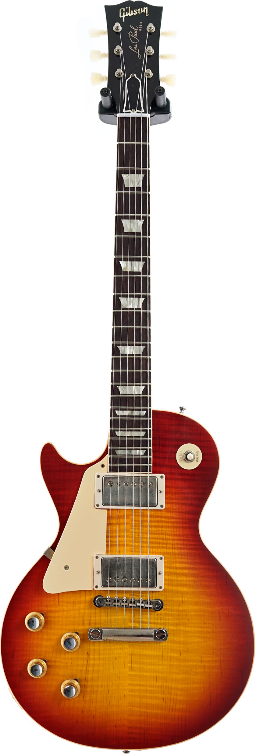 Gibson Custom Shop 60 Les Paul Standard Left Handed Washed Cherry Sunburst VOS #02724