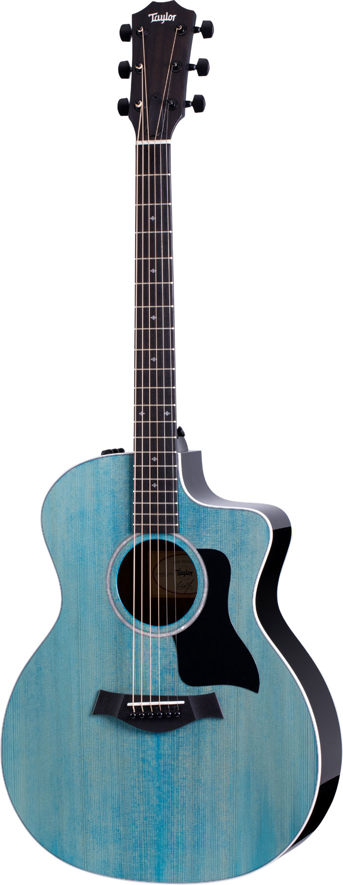 Taylor Limited Edition 214ce Deluxe Trans Blue Grand Auditorium