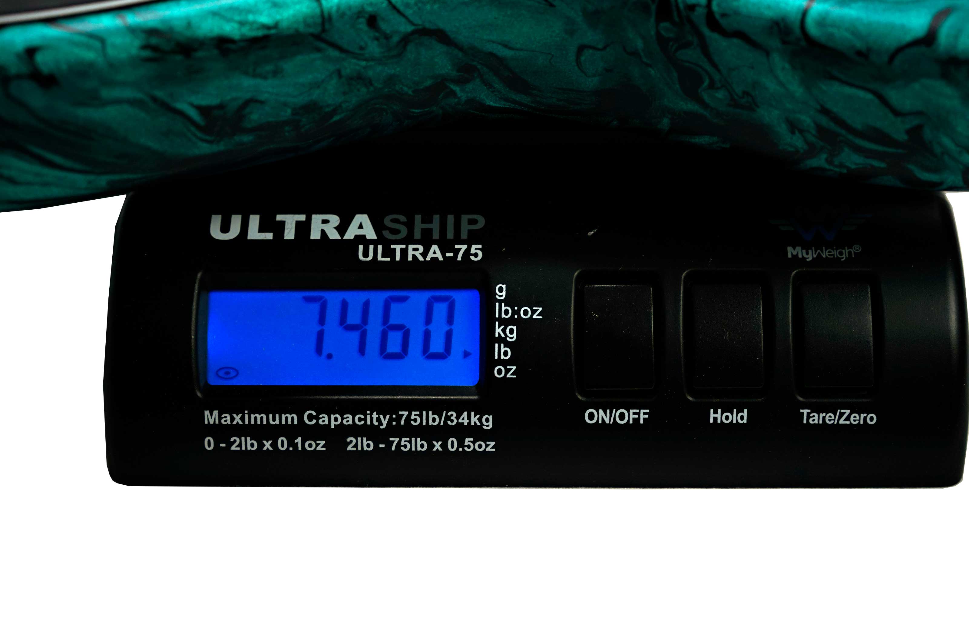 Tyler Studio Elite HD Turquoise Tint Over Black Shmear Maple Fingerboard