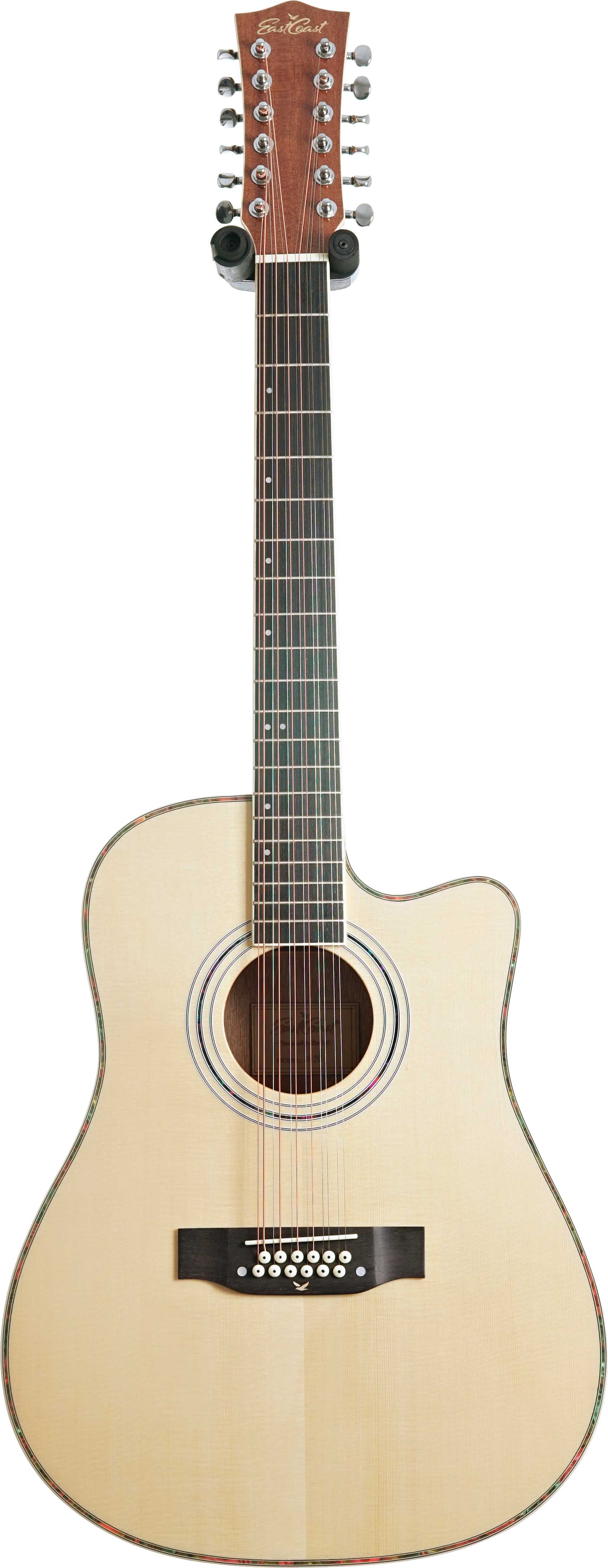 EastCoast J 20 12 String Natural guitarguitar