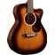 Martin 000-CJR-10E Short Scale Acoustic Bass Burst Front View