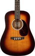 Martin DJR-10E Dreadnought Junior Short Scale Acoustic Bass Burst