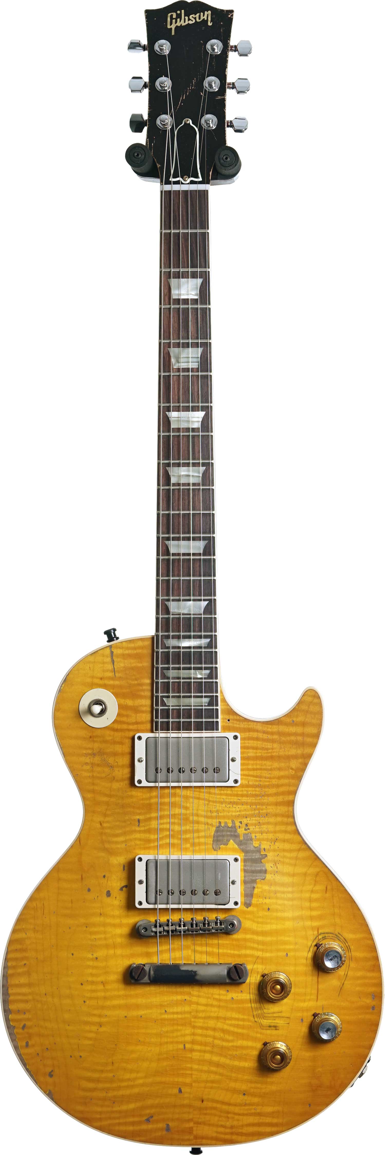 Gibson Custom Shop Kirk Hammett Greeny 1959 Les Paul Standard Greeny Burst Murphy Lab Aged 