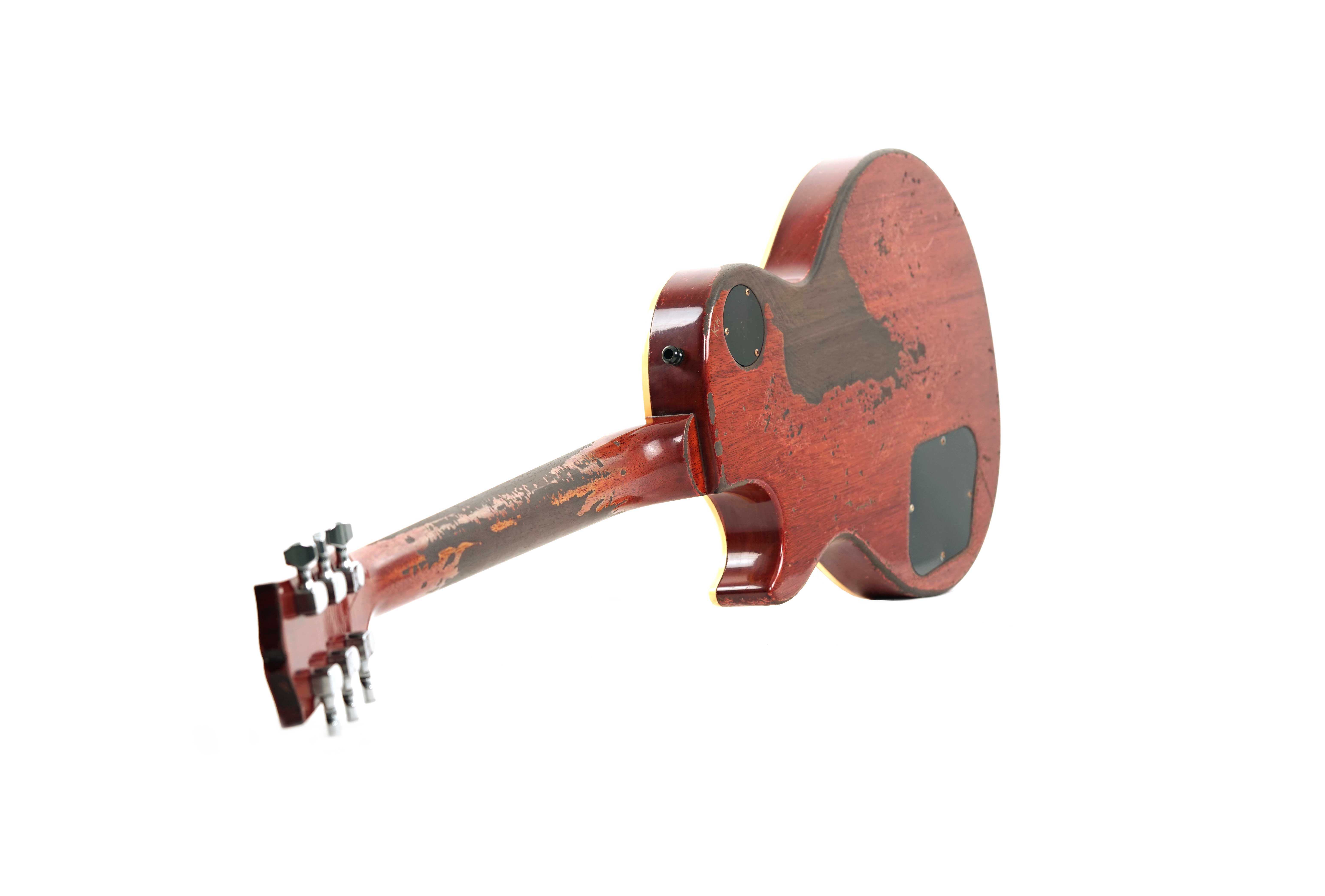 Gibson Custom Shop Kirk Hammett Greeny 1959 Les Paul Standard Greeny Burst Murphy Lab Aged 