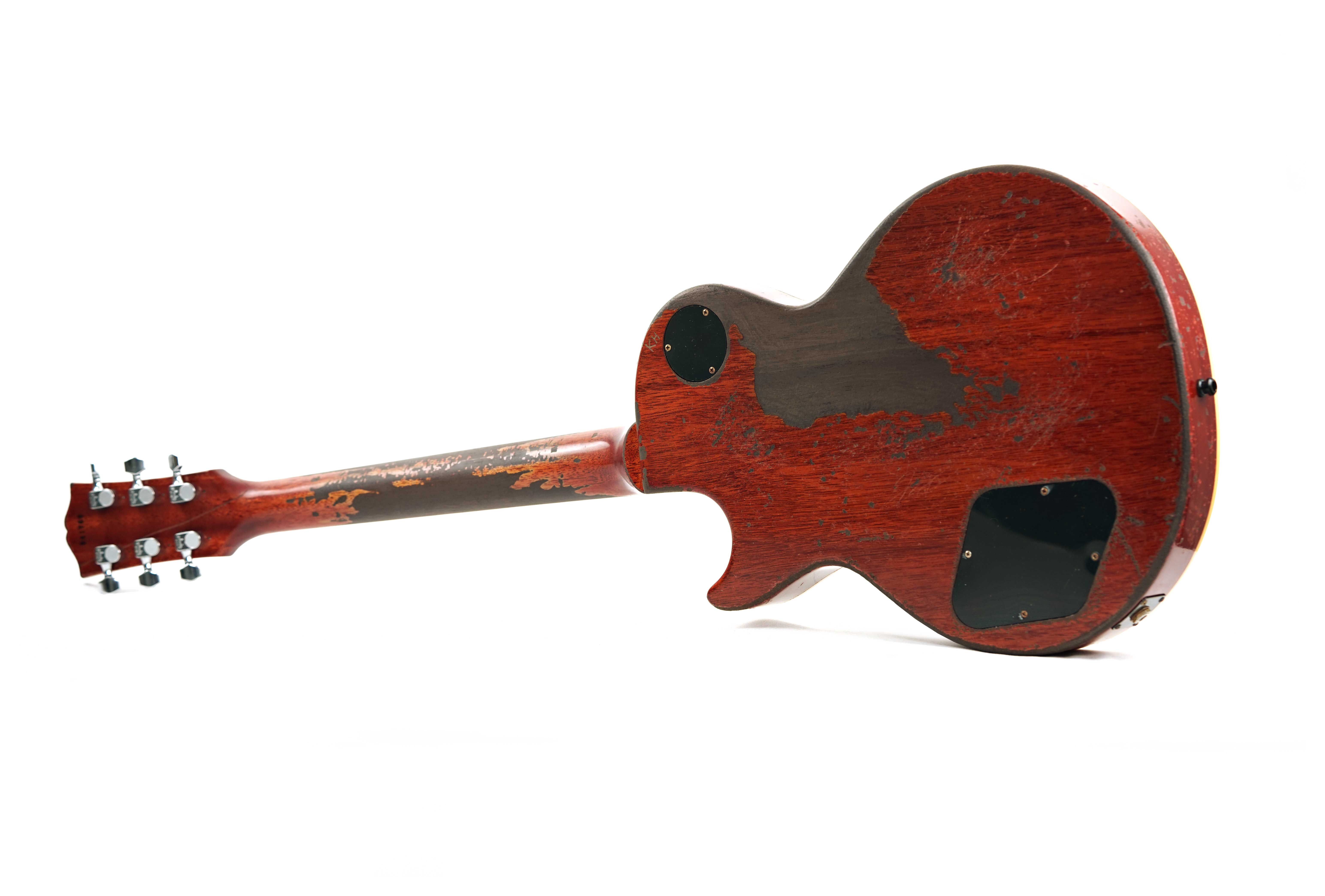 Gibson Custom Shop Kirk Hammett Greeny 1959 Les Paul Standard Greeny Burst Murphy Lab Aged 