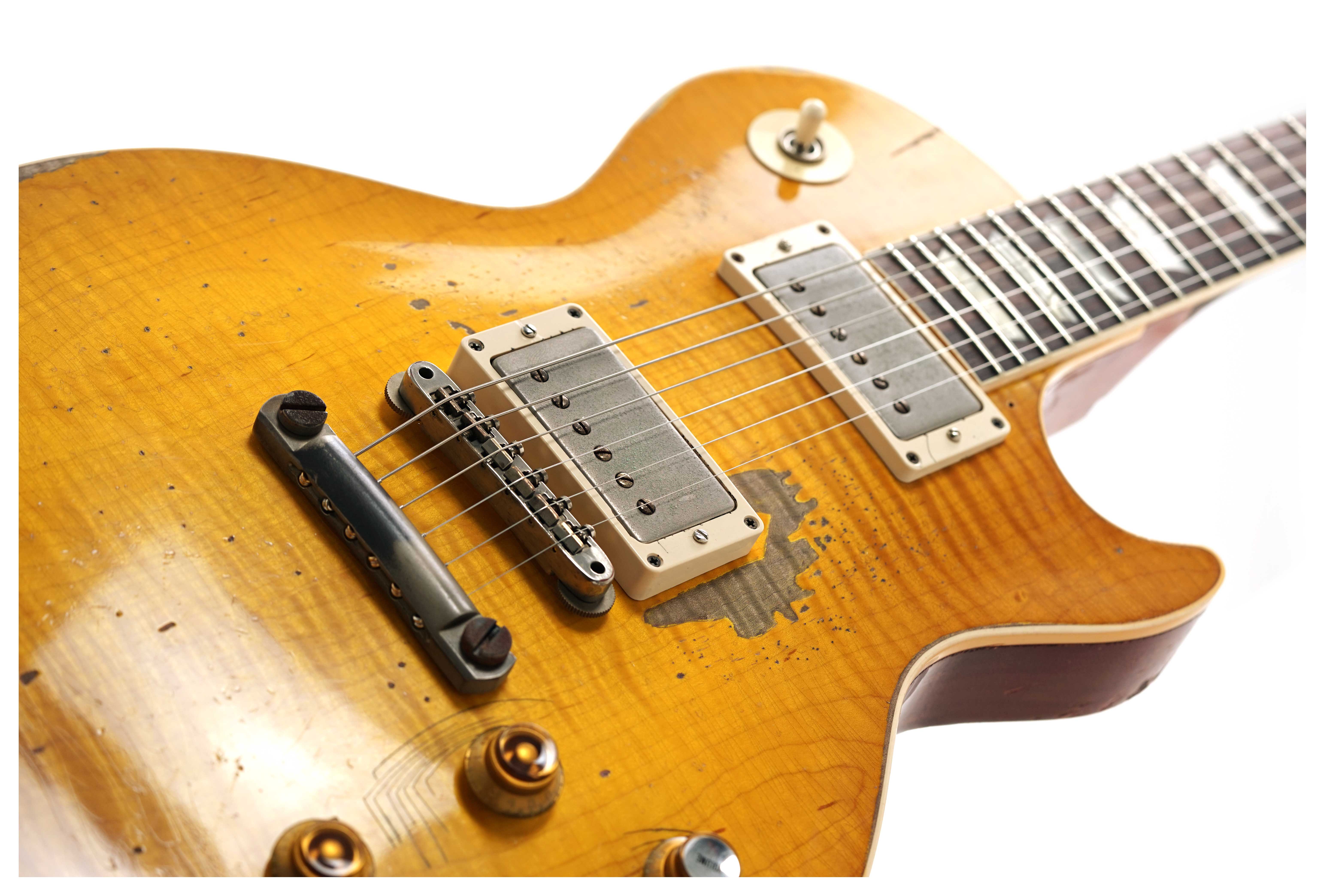 Gibson Custom Shop Kirk Hammett Greeny 1959 Les Paul Standard Greeny Burst Murphy Lab Aged 