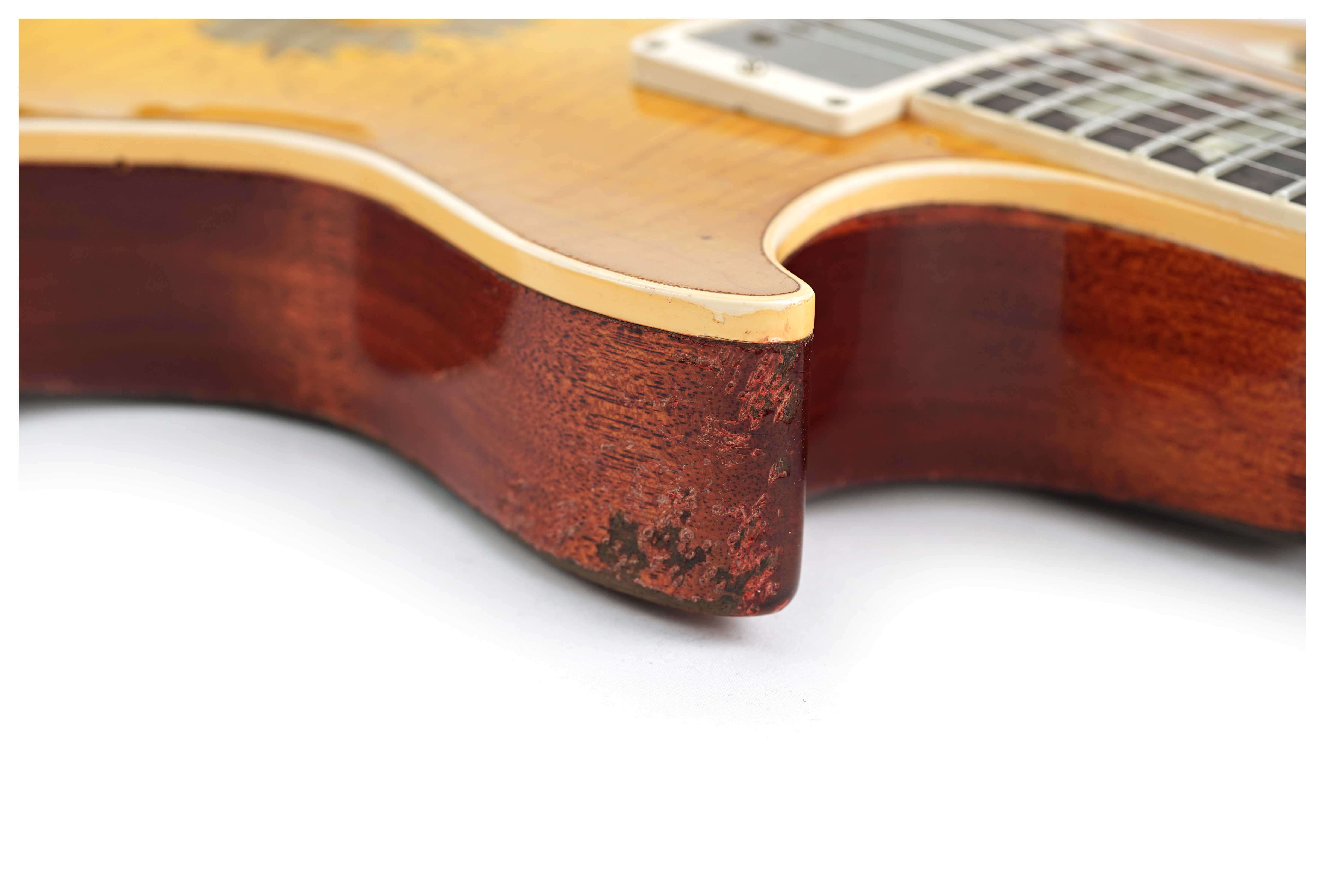 Gibson Custom Shop Kirk Hammett Greeny 1959 Les Paul Standard Greeny Burst Murphy Lab Aged 