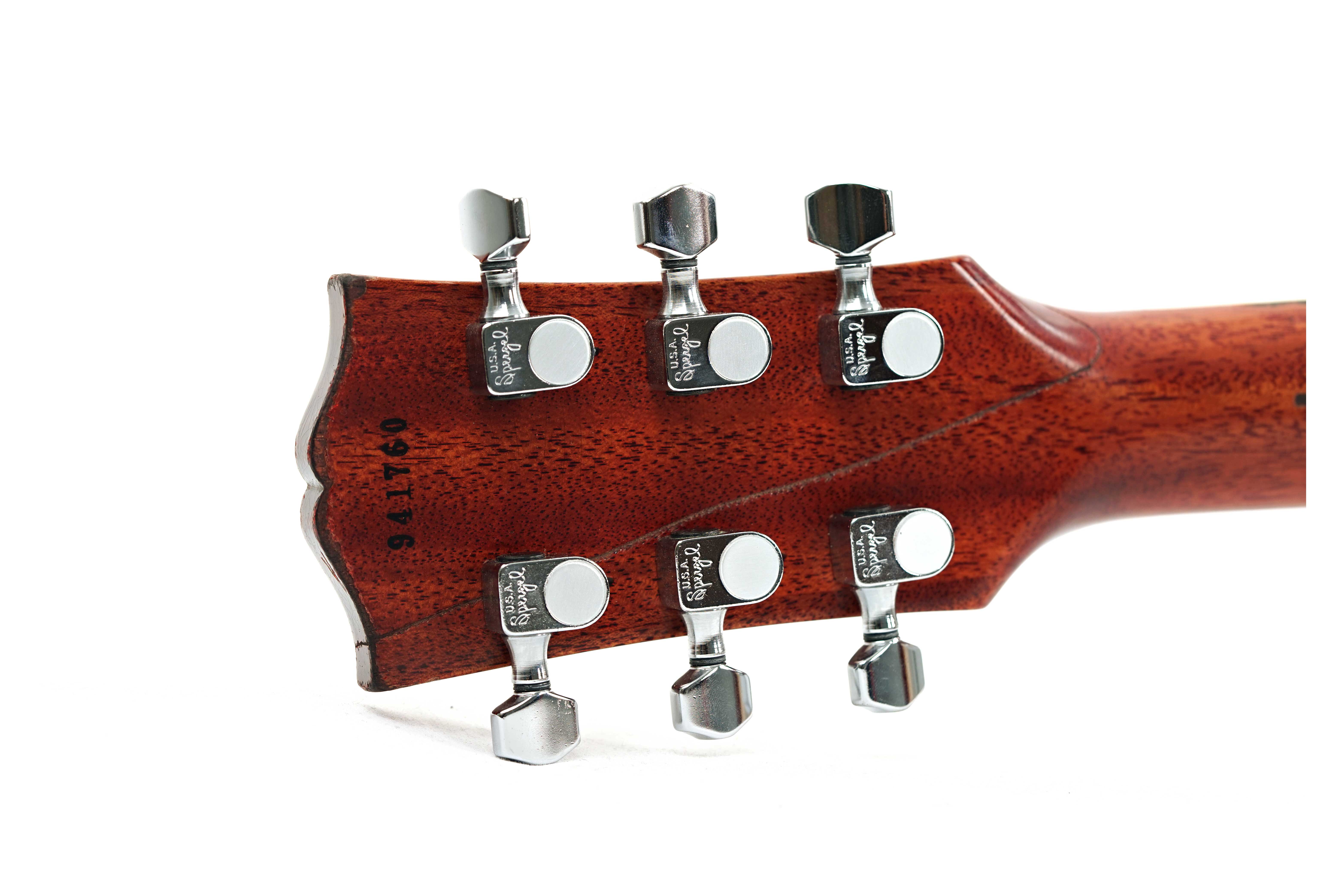 Gibson Custom Shop Kirk Hammett Greeny 1959 Les Paul Standard Greeny Burst Murphy Lab Aged 