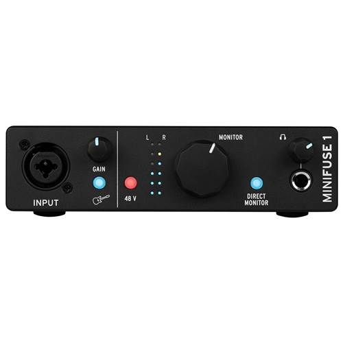 Arturia Minifuse 1 Black USB Audio Interface Arturia Minifuse 1 Black USB Audio Interface