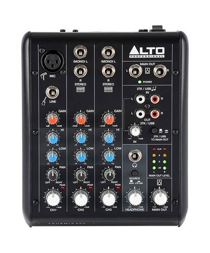 Alto TRUEMIX 500 Analog Mixer with USB