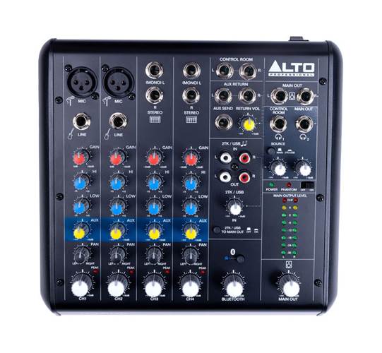 Alto TRUEMIX 600 Analog Mixer with USB and Bluetooth