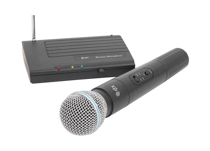 QTX VHF Handheld Compact Wireless System - 174.5MHz QTX VHF Handheld Compact Wireless System - 174.5MHz