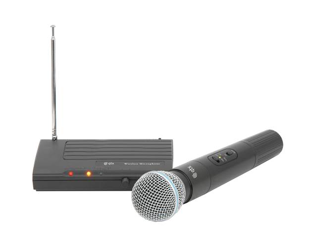 QTX VHF Handheld Compact Wireless System - 174.5MHz QTX VHF Handheld Compact Wireless System - 174.5MHz