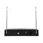 QTX VHF Wireless Lavalier Microphone System - 174.5MHz Back View