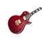 Epiphone Alex Lifeson Les Paul Custom Axcess Quilt Ruby Front View