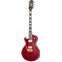 Epiphone Alex Lifeson Les Paul Custom Axcess Quilt Ruby Left Handed Front View