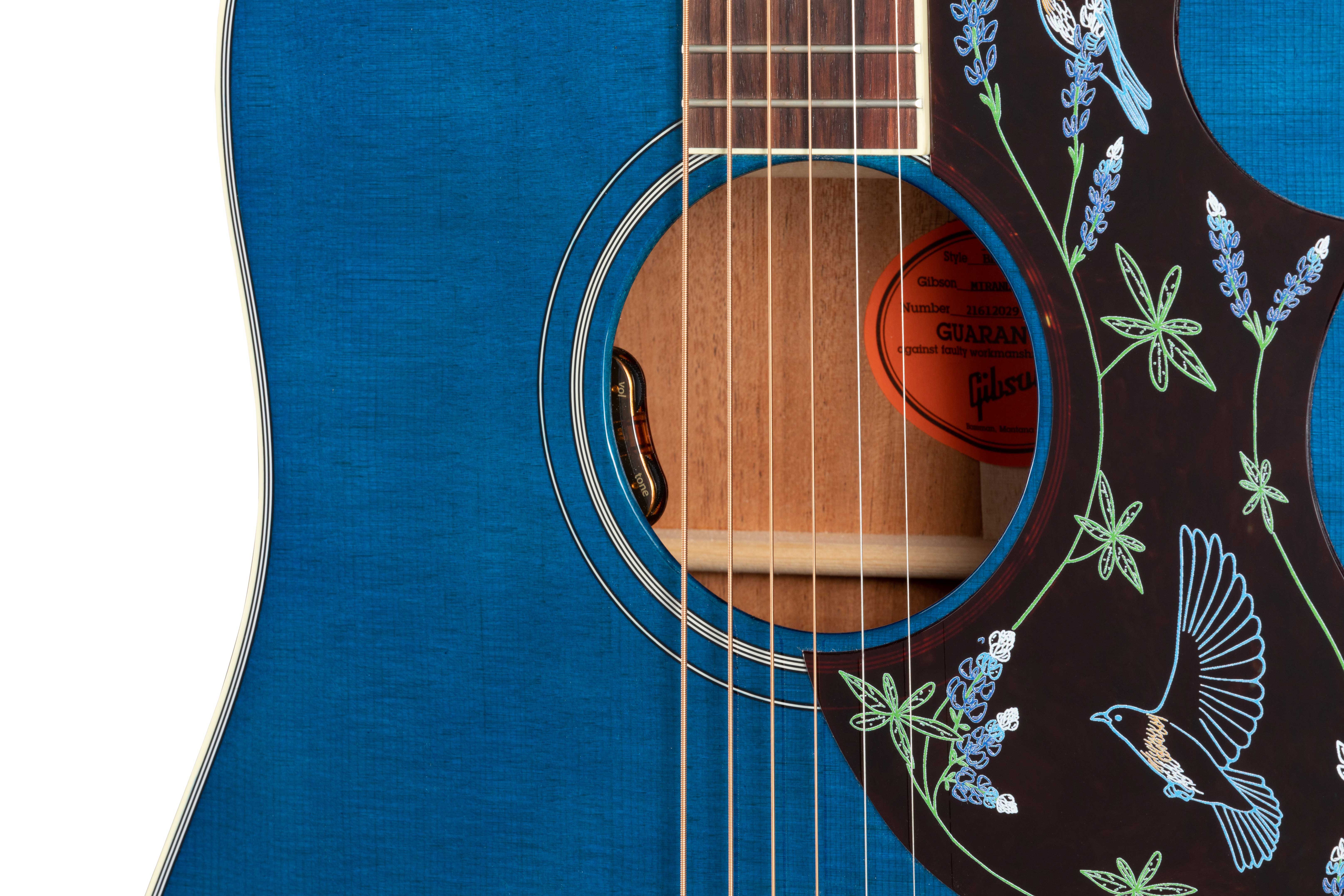 Gibson Miranda Lambert Bluebird Bluebonnet | Guitarguitar