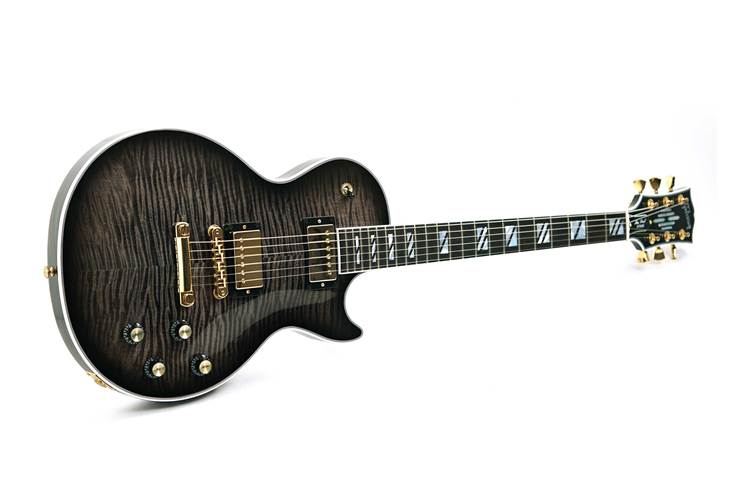 Gibson Les Paul Supreme Transparent Ebony Burst #217550041 Gibson Les Paul Supreme Transparent Ebony Burst #217550041