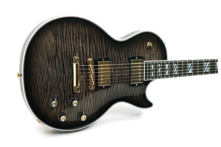Gibson Les Paul Supreme Transparent Ebony Burst #217550041 Gibson Les Paul Supreme Transparent Ebony Burst #217550041