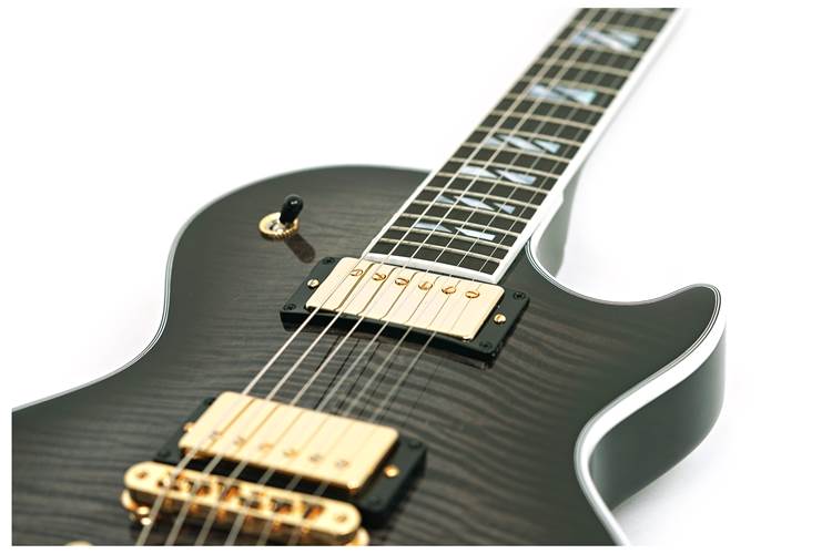 Gibson Les Paul Supreme Transparent Ebony Burst #217550041 Gibson Les Paul Supreme Transparent Ebony Burst #217550041