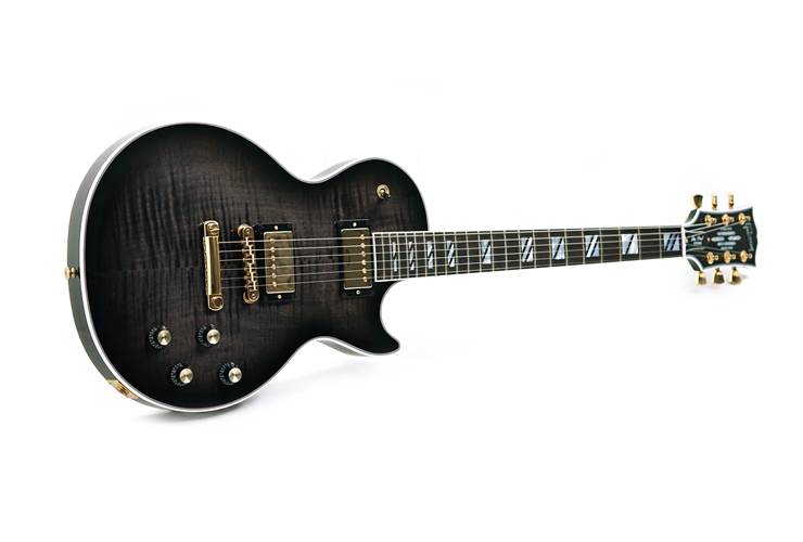 Gibson Les Paul Supreme Transparent Ebony Burst #209850005 Gibson Les Paul Supreme Transparent Ebony Burst #209850005