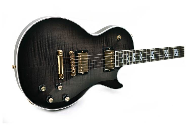 Gibson Les Paul Supreme Transparent Ebony Burst #209850005 Gibson Les Paul Supreme Transparent Ebony Burst #209850005