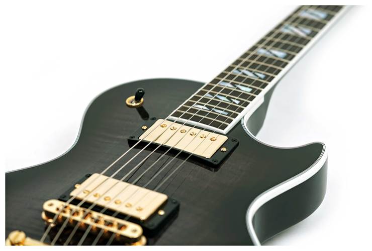 Gibson Les Paul Supreme Transparent Ebony Burst #209850005 Gibson Les Paul Supreme Transparent Ebony Burst #209850005