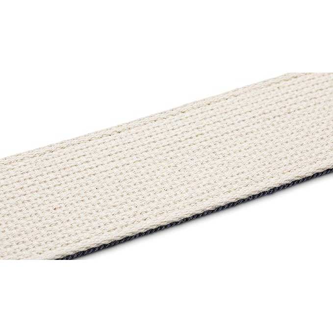 Taylor Vegan Guitar Strap Herringbone Hemp Cotton Blue  