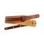 Taylor Spring Vine Strap Medium Brown Leather 2.5 Inch Front View
