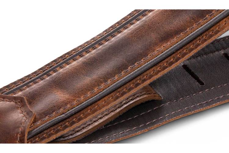 Taylor Fountain Strap Leather Weathered Brown 2.5 Inch Strap Taylor Fountain Strap Leather Weathered Brown 2.5 Inch Strap