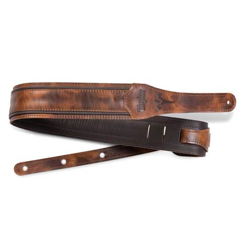 Taylor Fountain Strap Leather Weathered Brown 2.5 Inch Strap Taylor Fountain Strap Leather Weathered Brown 2.5 Inch Strap