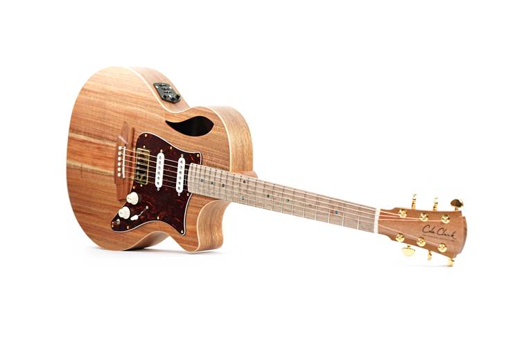 Cole Clark True Hybrid HSS Thinline All Blackwood Cole Clark True Hybrid HSS Thinline All Blackwood