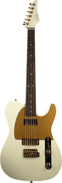 Suhr Mateus Asato Classic T White Lollar Gold Foils