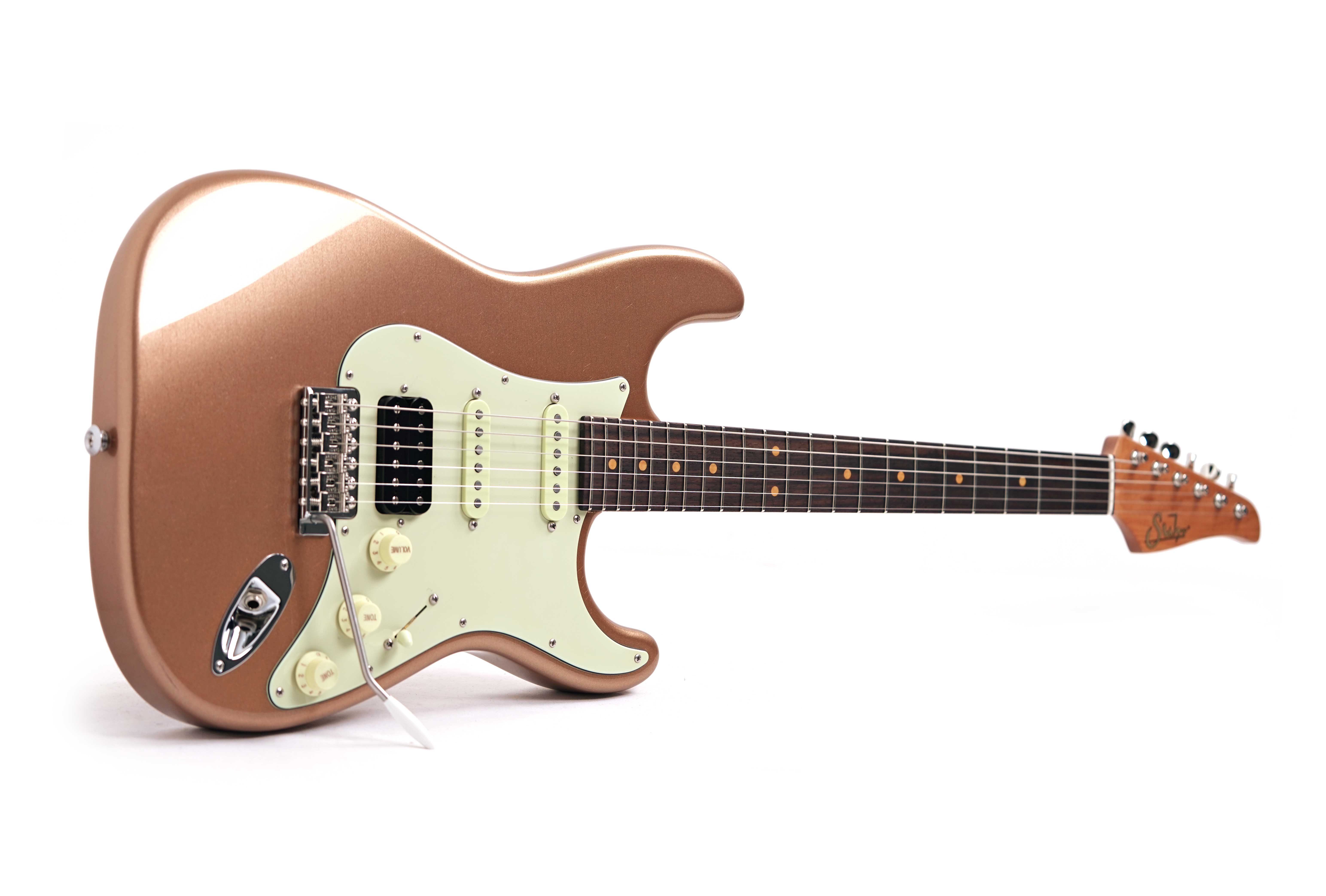 Suhr Classic S Vintage Limited Edition HSS Firemist Gold Rosewood Fingerboard #88543