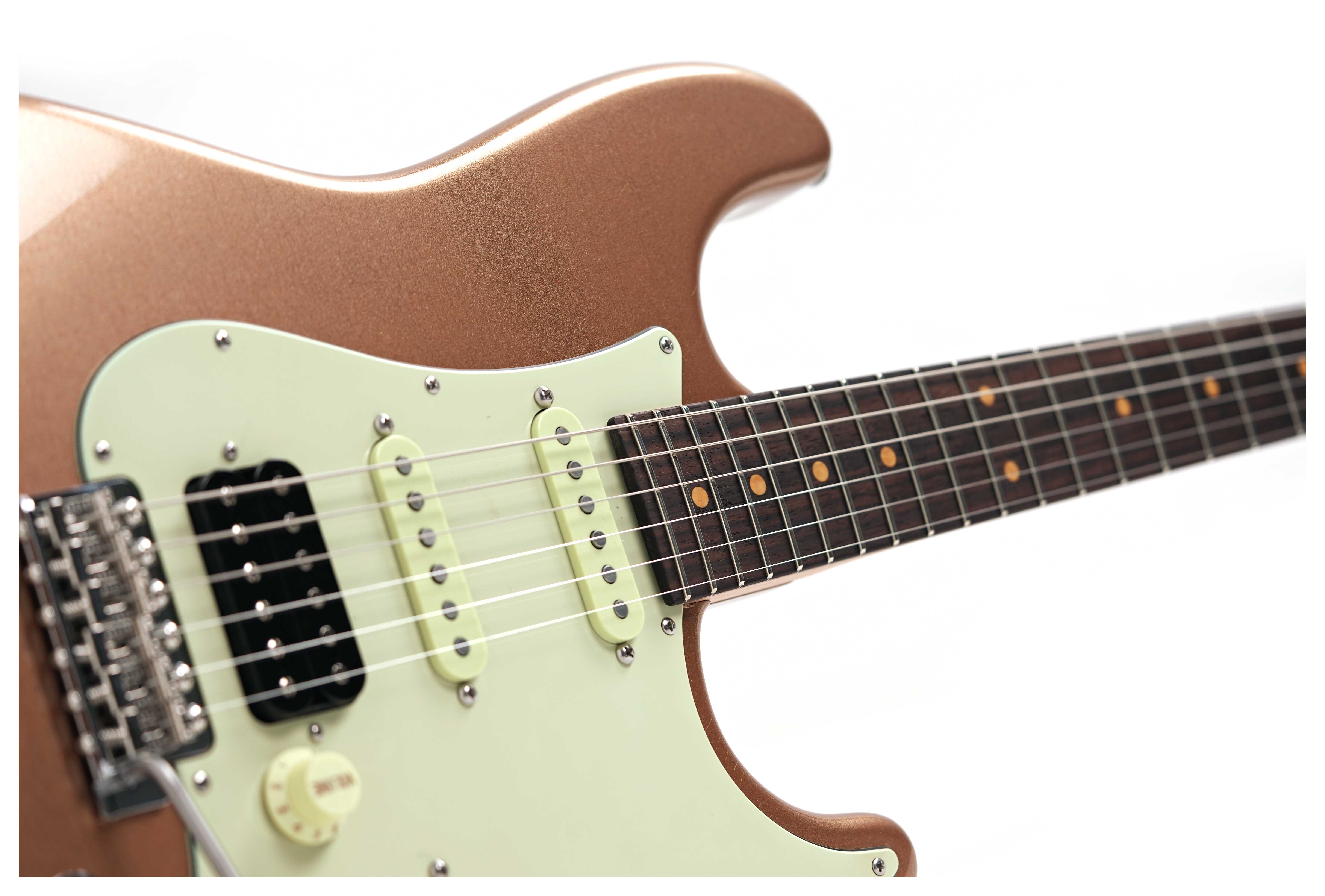 Suhr Classic S Vintage Limited Edition HSS Firemist Gold Rosewood Fingerboard #88543