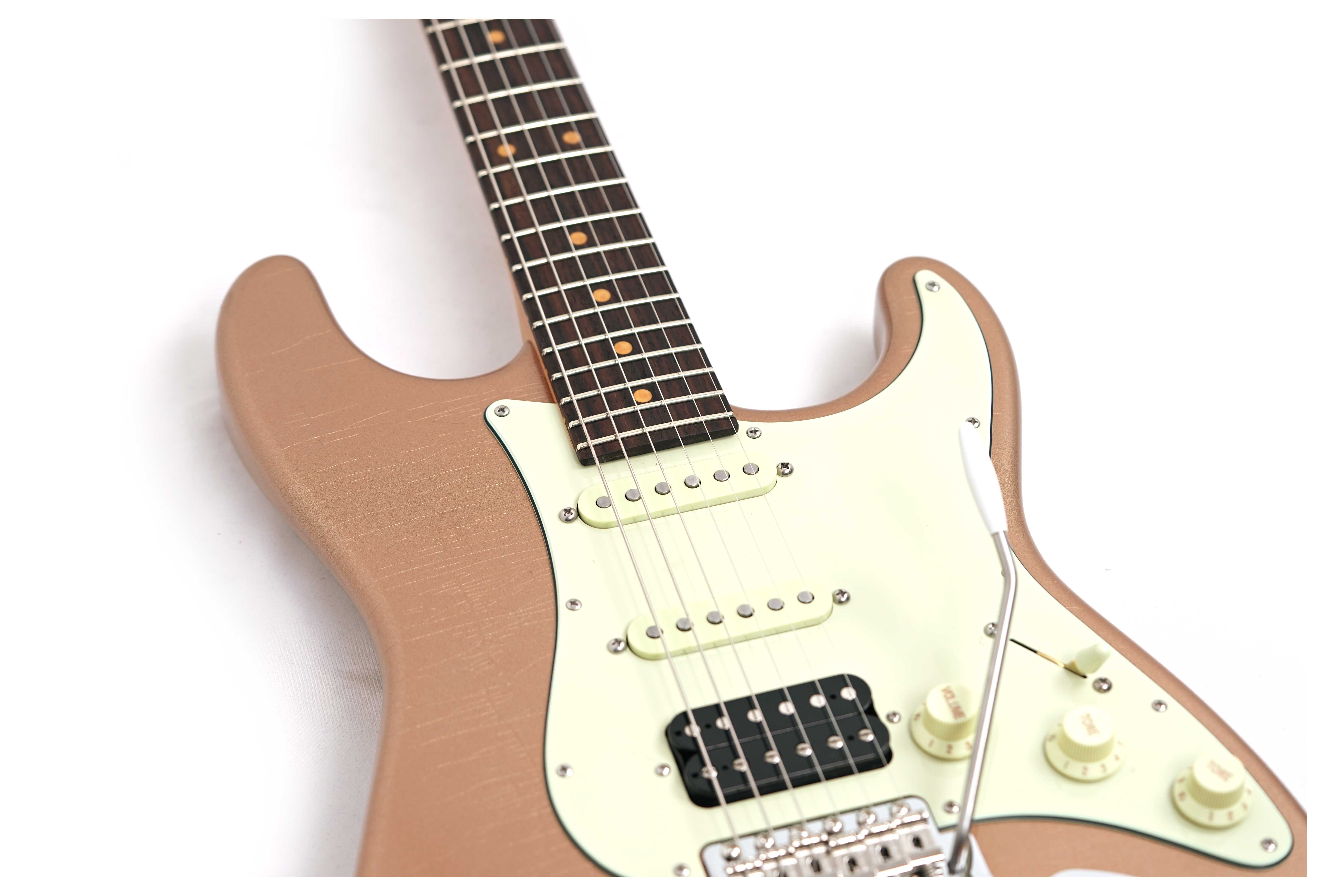 Suhr Classic S Vintage Limited Edition HSS Firemist Gold Rosewood Fingerboard #88543