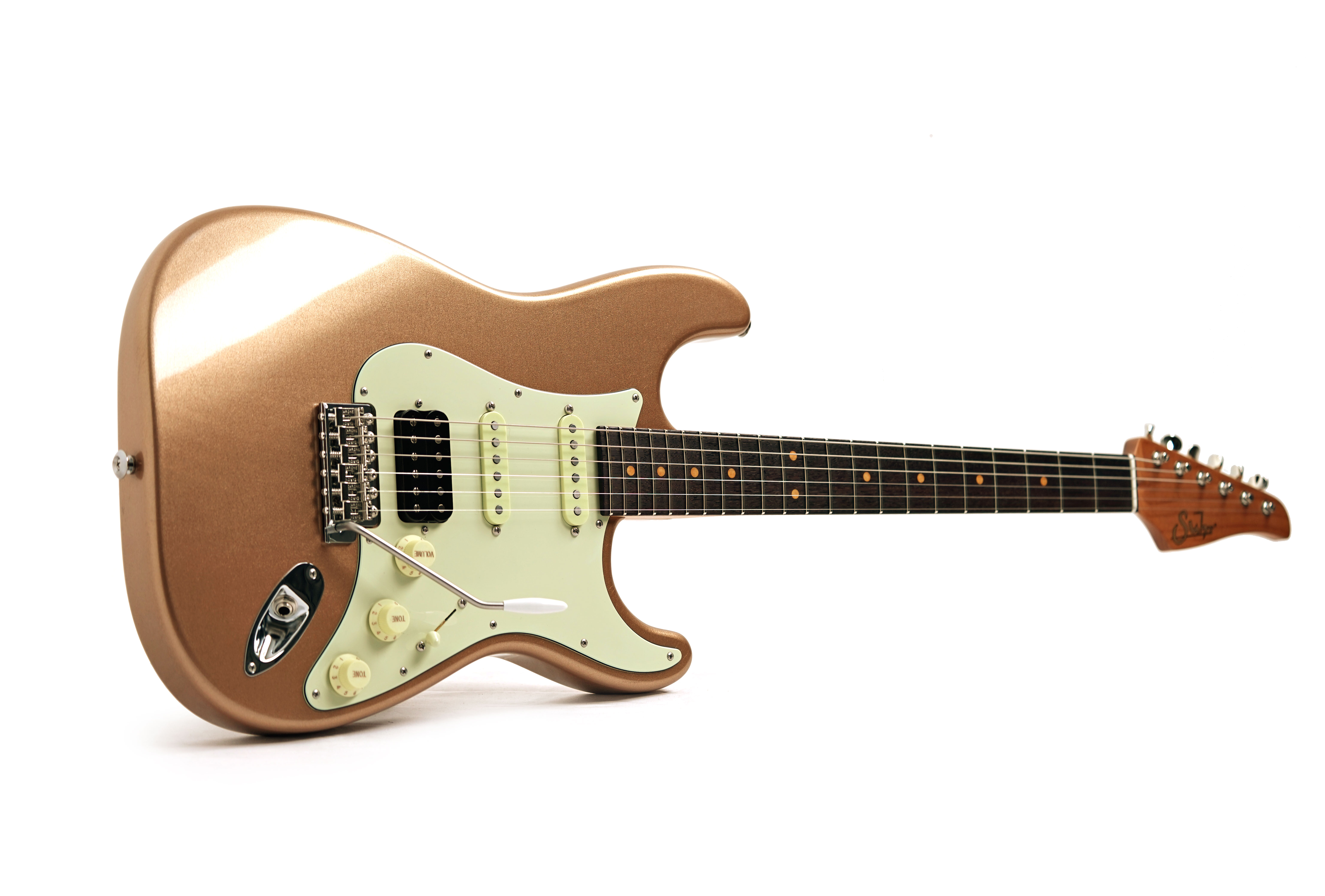 Suhr Classic S Vintage Limited Edition HSS Firemist Gold Rosewood Fingerboard #93491